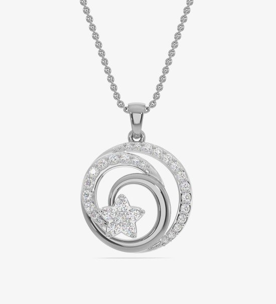 Or fin jaune et rhodium diamant blanc