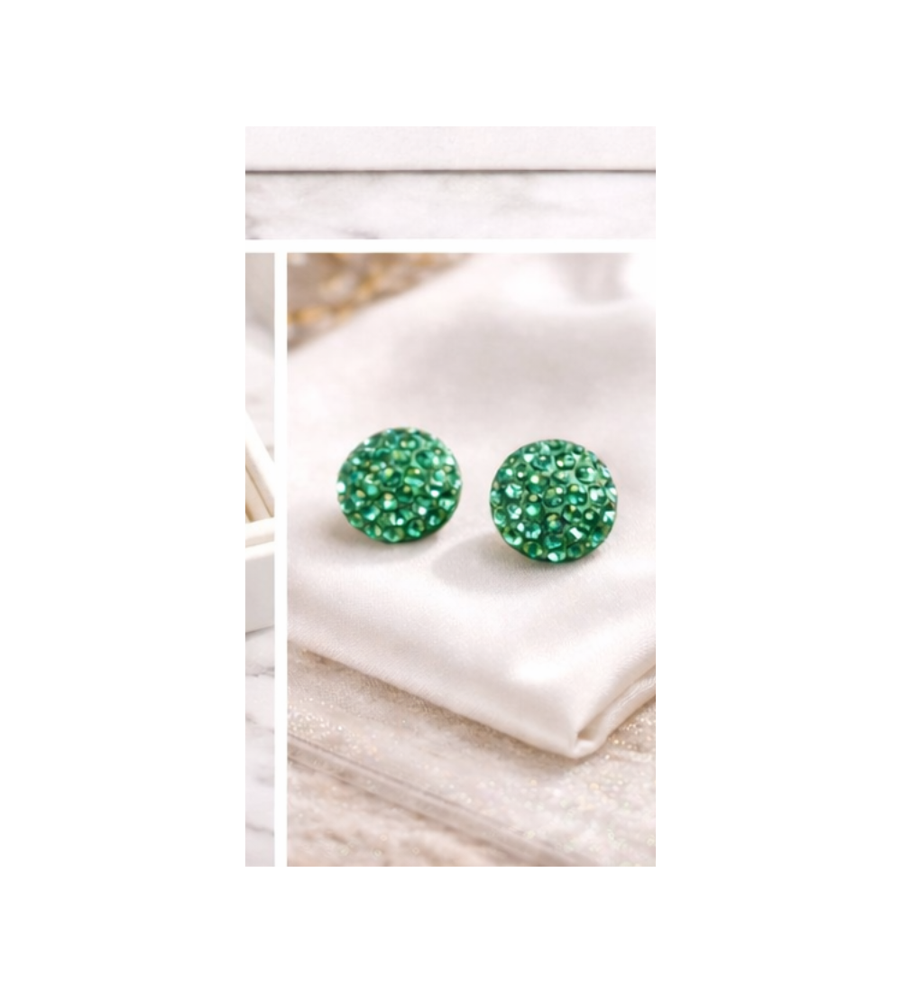 Pendientes Hamsa Evil Diamond Dangling Eye