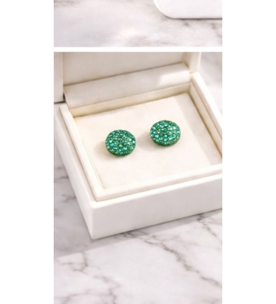 Pendientes Hamsa Evil Diamond Dangling Eye