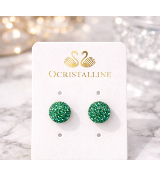 Hamsa Evil Diamond Ohrringe mit baumelndem Auge