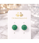 Hamsa Evil Diamond Ohrringe mit baumelndem Auge