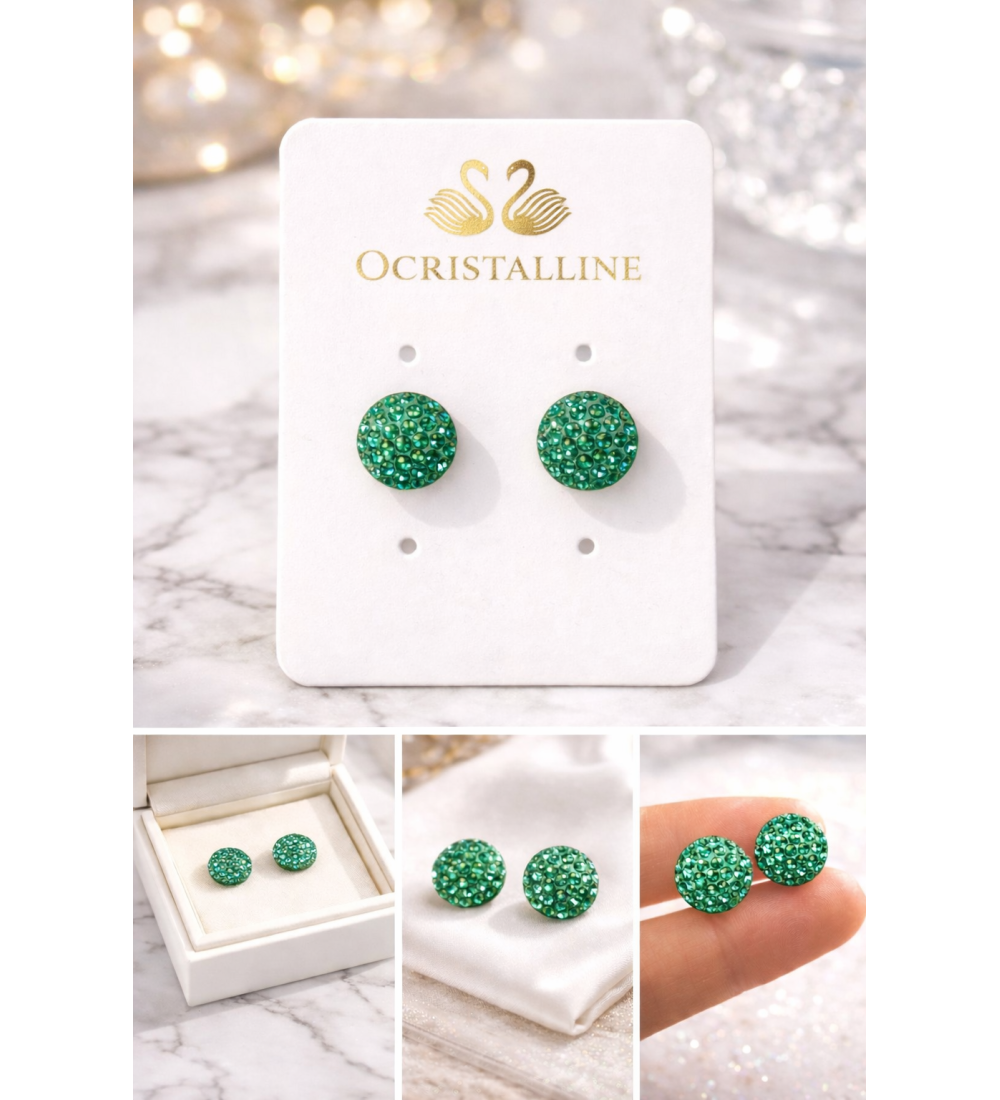 Hamsa Evil Diamond Dangling Eye Earrings