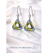 Boucles d’oreilles cristal autrichien luxe – bijou élégant femme