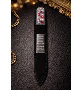 Lime à ongles en verre tchèque avec cristaux – Lime à ongles luxe – Livraison gratuite