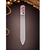 Lime à ongles en verre tchèque avec cristaux – Lime à ongles luxe – Livraison gratuite