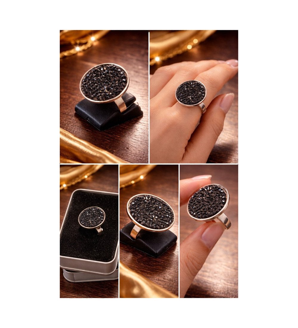 Traci Diamant-Halskette Set Rose Gold