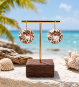 Boucles d’Oreilles Cristal Élégance cristal Blanc