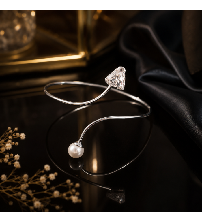 Bracelet Lumière d’Océan Orné de cristal Swarovski
