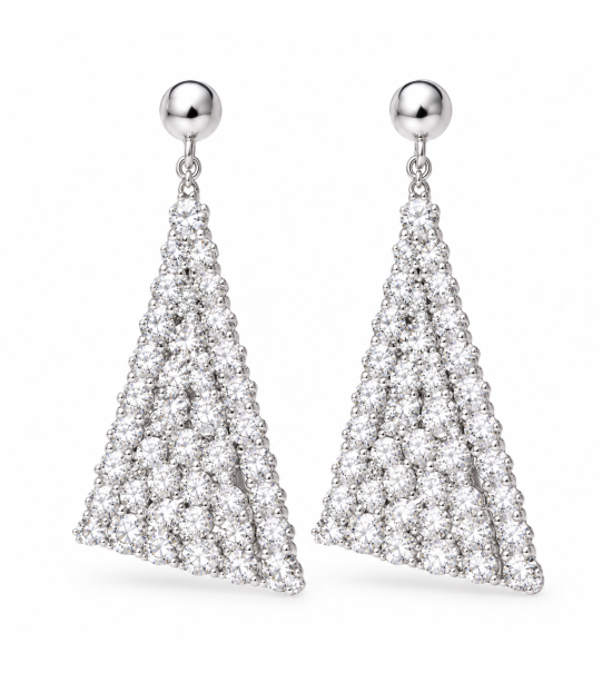 Boucles d’oreilles avec cristaux Swarovski®