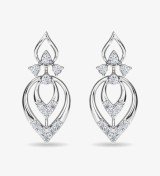 Diamond Stud Eulla Earring Rose Gold